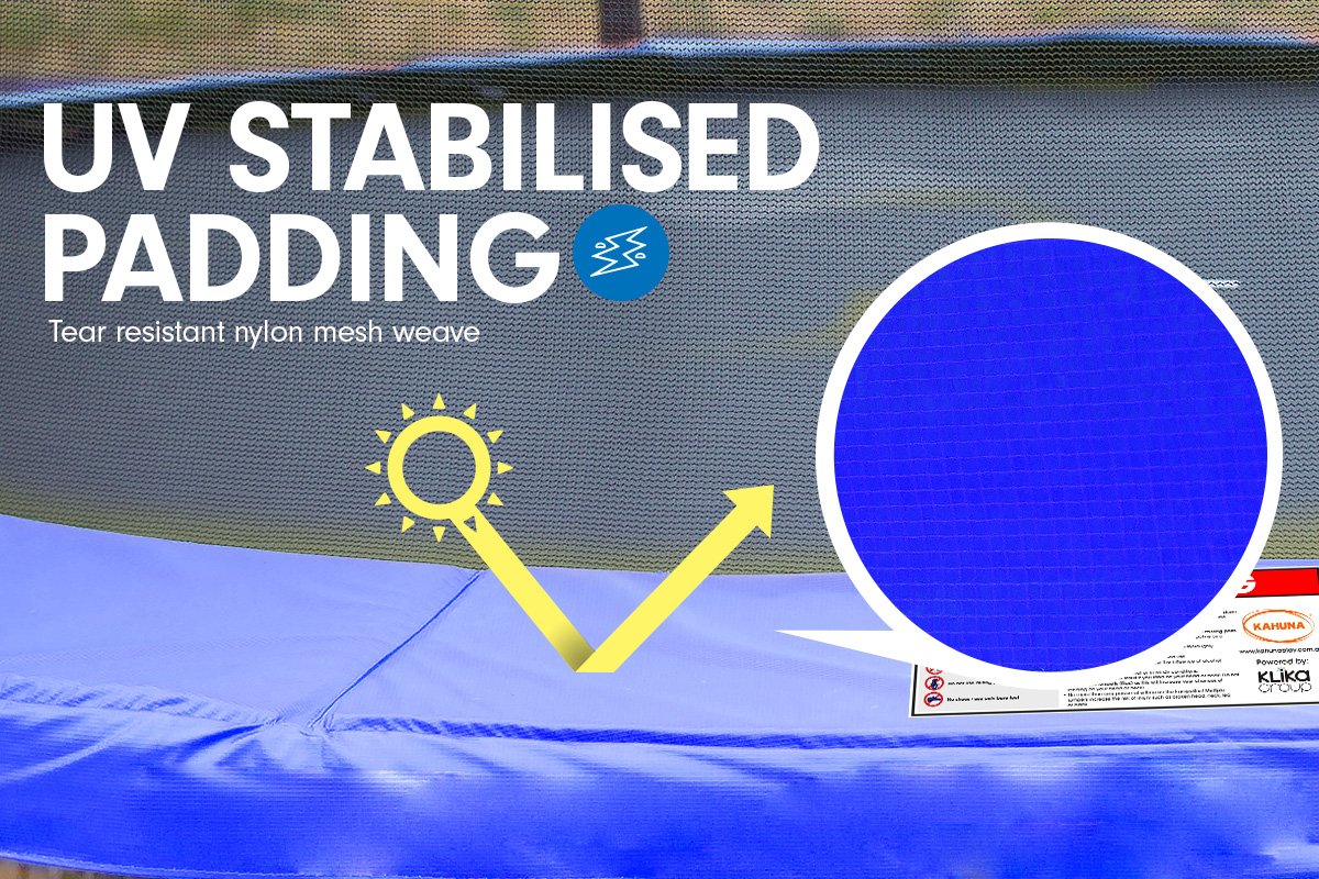 trampolines Trampoline 10 ft  Roof - Blue