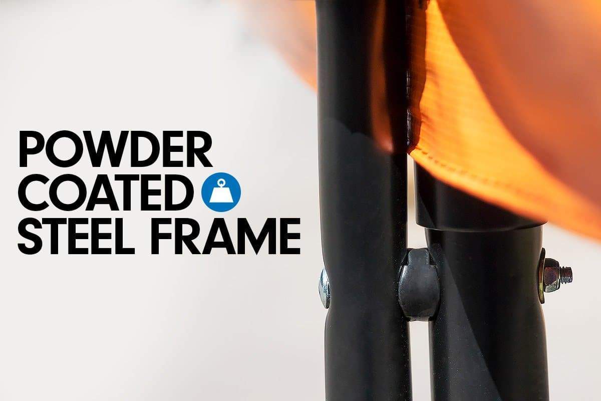 Kahuna Trampoline 6ft with Basketball set - Orange