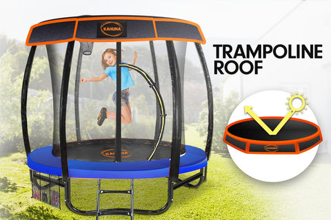 Trampoline 6ft with Roof - Blue