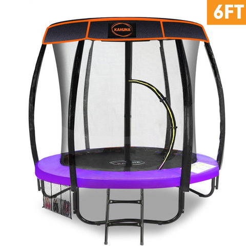 trampolines Trampoline 6ft with  Roof Cover - Purple