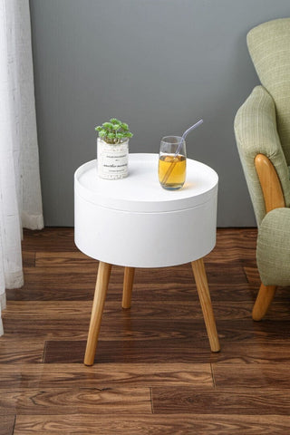 Tray Top Bedside Table Side Table Bedroom Storage