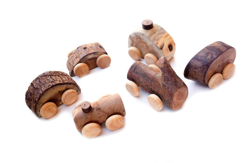 Tree Mini Vehicle Set Of 6