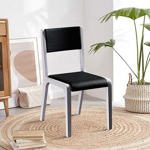 Dining Trendy Dining Chair Black & White
