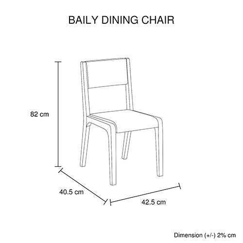 Dining Trendy Dining Chair Black & White