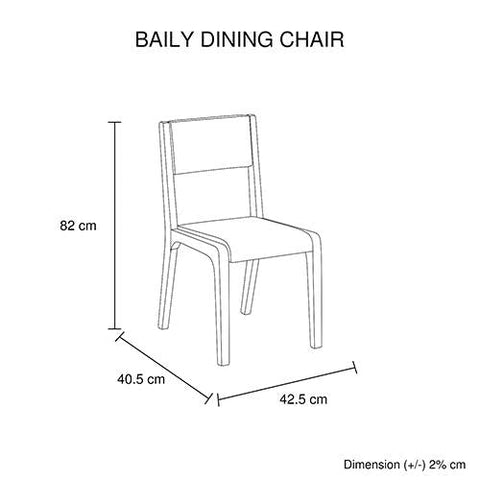 Trendy Dining Chair Black & White