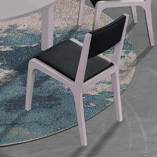 Dining Trendy Dining Chair Black & White