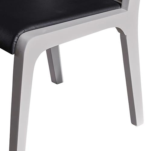 Dining Trendy Dining Chair Black & White