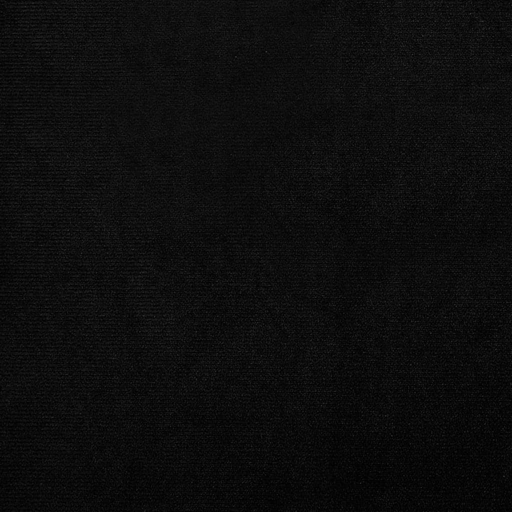 Tub Chair Dark Grey/Black Velvet