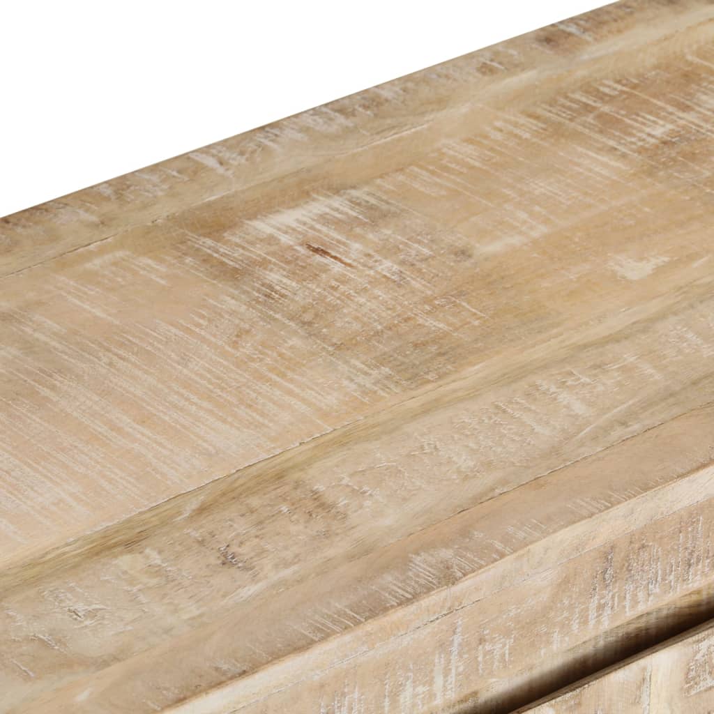 TV Cabinet 118x35x46 cm Solid Mango Wood