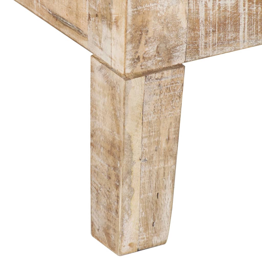 TV Cabinet 118x35x46 cm Solid Mango Wood