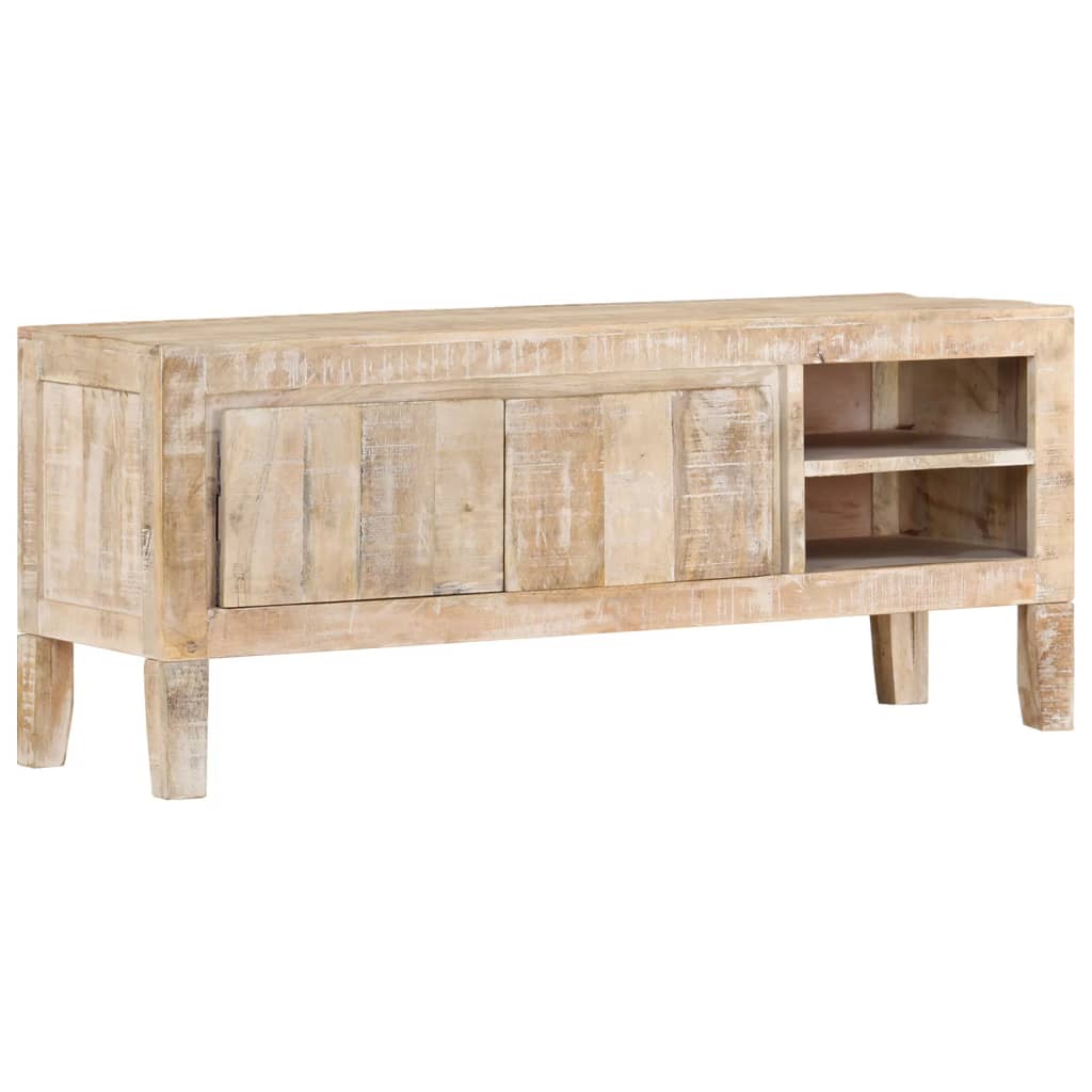 TV Cabinet 118x35x46 cm Solid Mango Wood