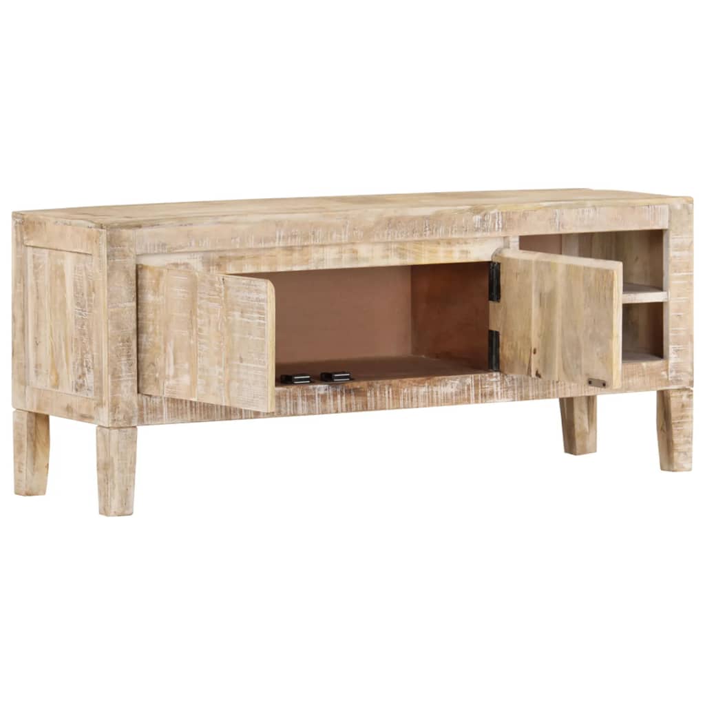 TV Cabinet 118x35x46 cm Solid Mango Wood