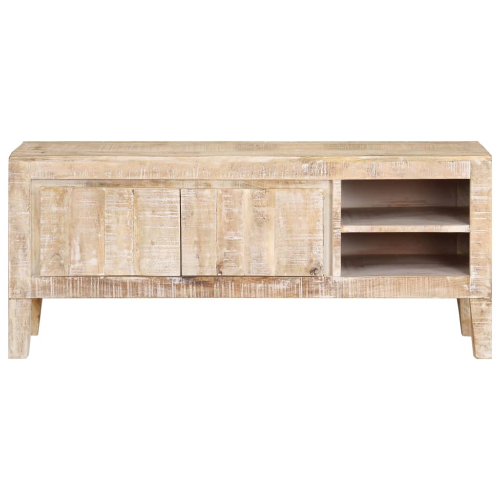 TV Cabinet 118x35x46 cm Solid Mango Wood