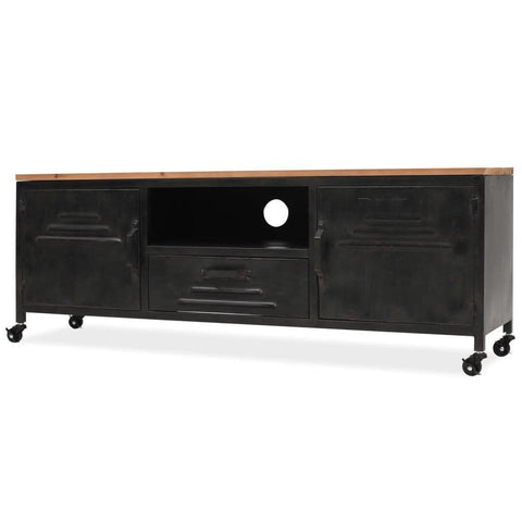 Tv Cabinet 120X30X43 Cm Black