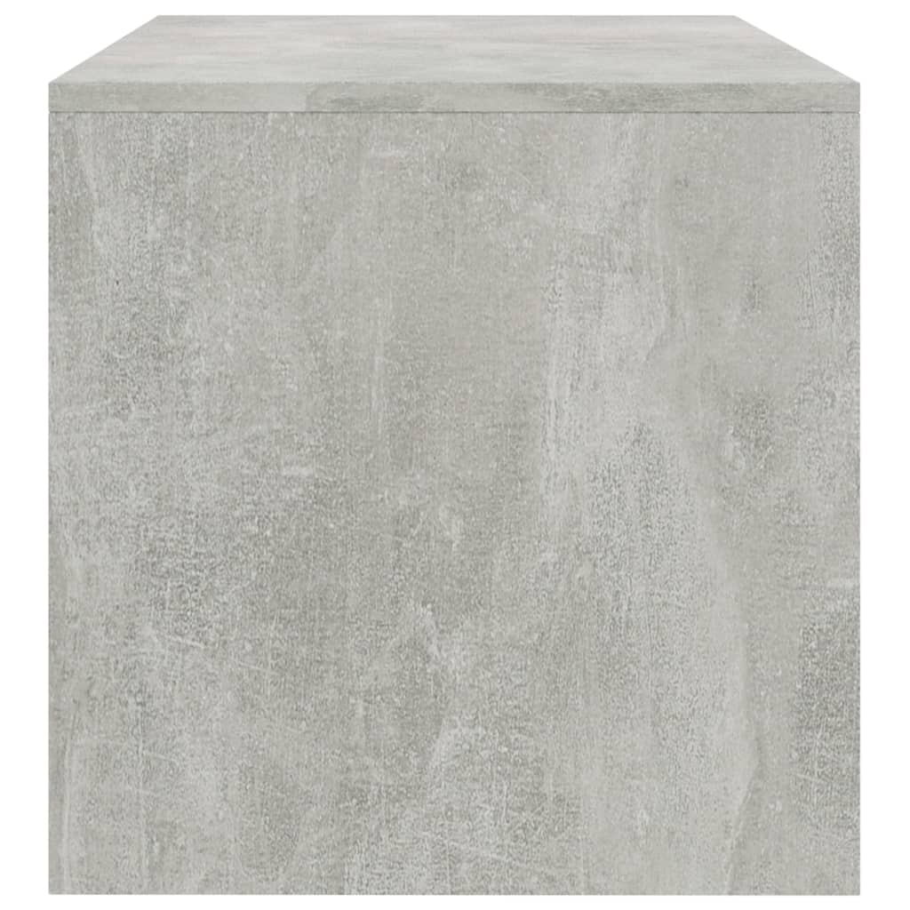 TV Cabinet Concrete Grey 120x40x40 cm Chipboard