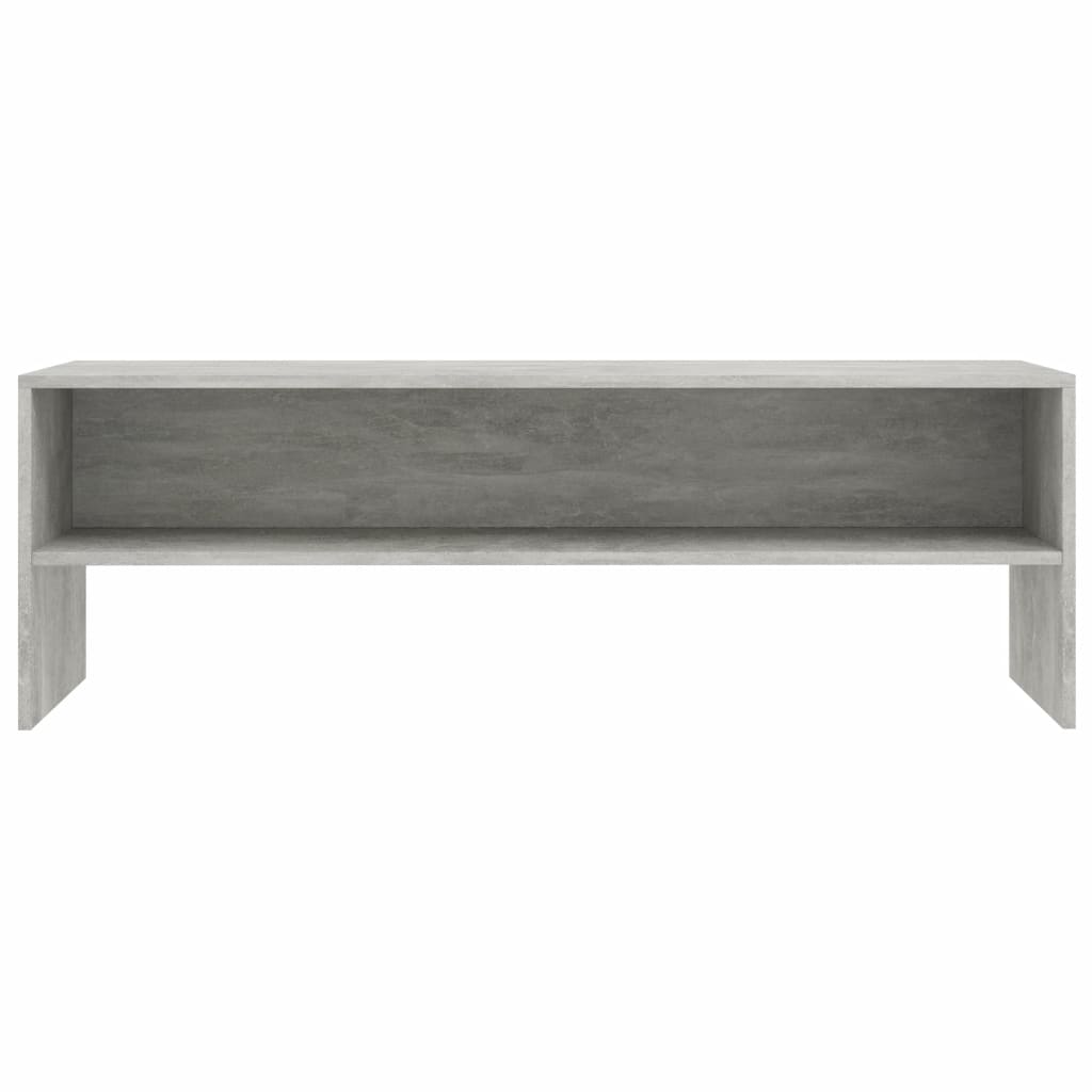 TV Cabinet Concrete Grey 120x40x40 cm Chipboard