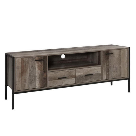 TV Cabinet Entertainment Unit Stand Storage Wood123