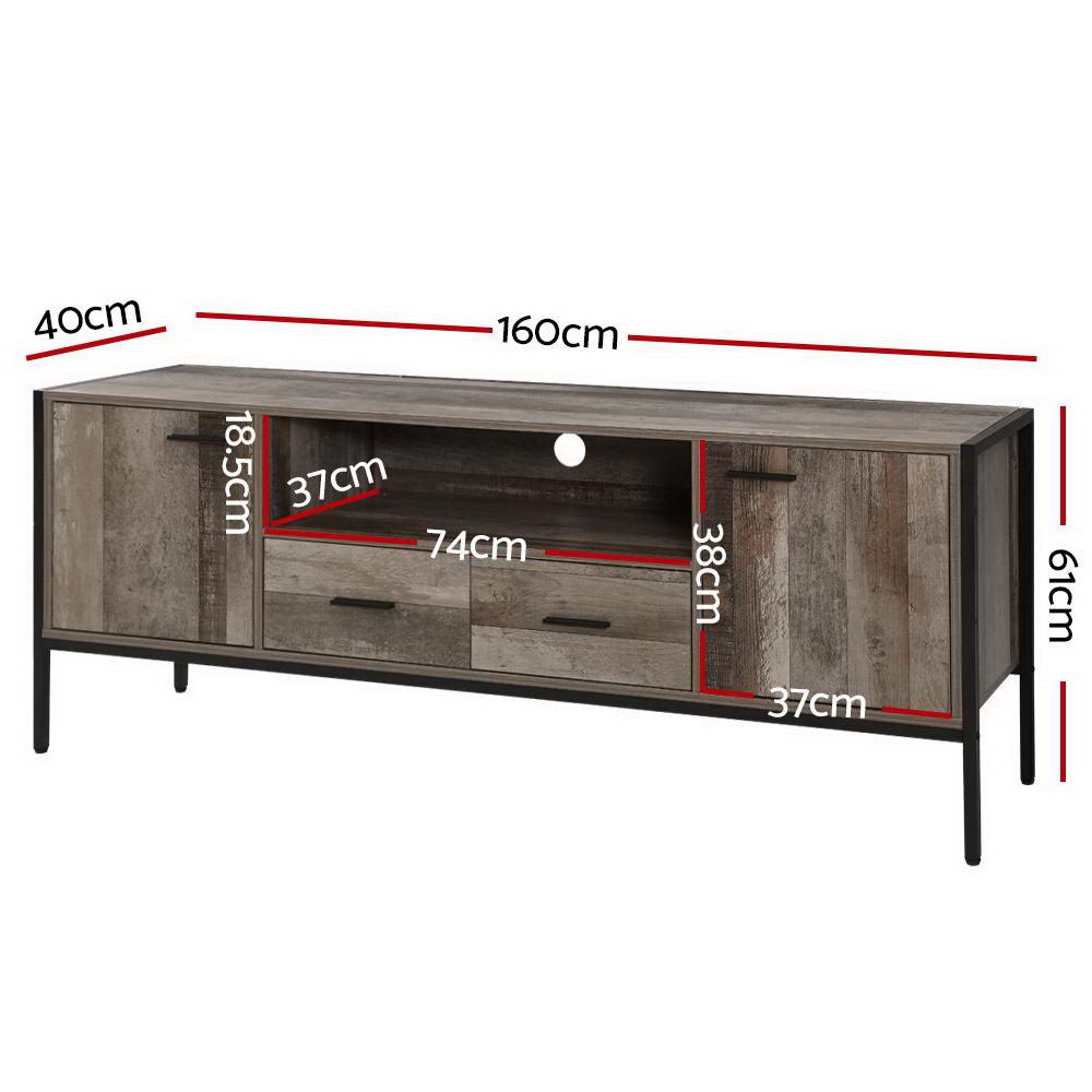early sale simpledeal TV Cabinet Entertainment Unit Stand Storage Wood123