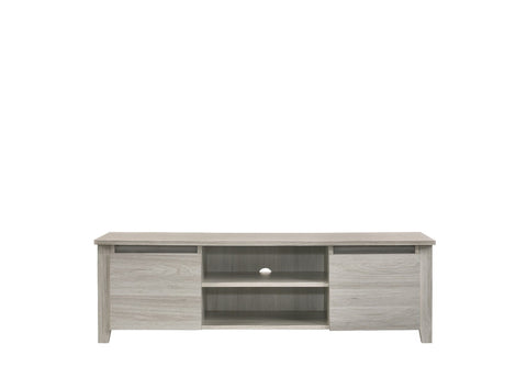 Tv Stand Entertainment Unit 120Cm In White Oak