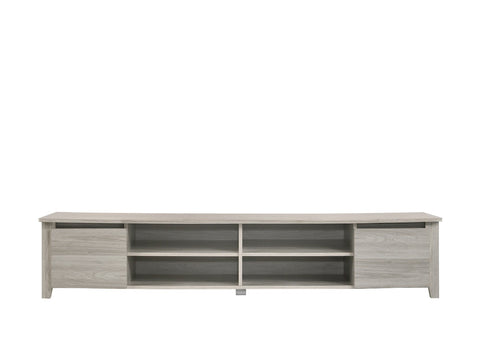 Tv Stand Entertainment Unit 180Cm In White Oak