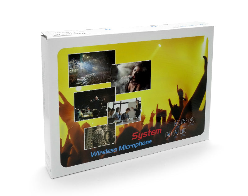 Twin Channel Wireless Microphone System