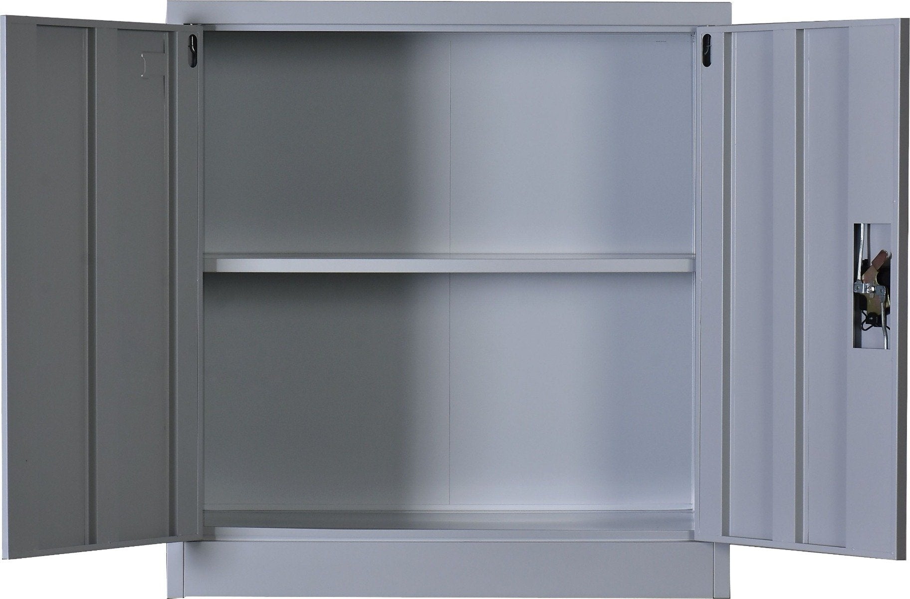 Office Two-Door Shelf Office Gym Filing Storage Locker Cabinet Safe