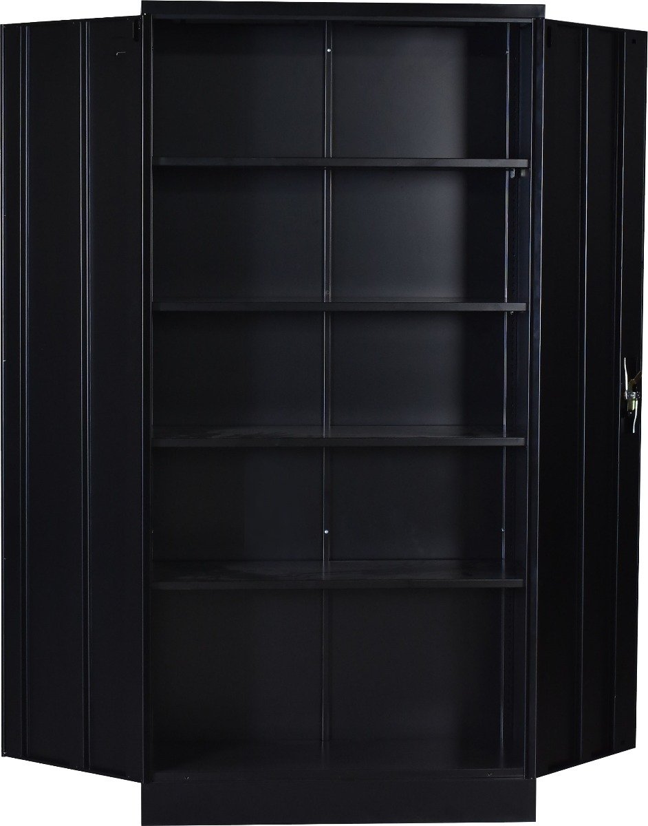 Office Two-Door Shelf Office Gym Filing Storage Locker Cabinet Safe