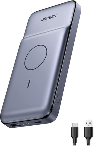 Ugreen Power Bank 10000Mah 20W Power Delivery Quick Charge 7.5W Magnetic Wireless Charger
