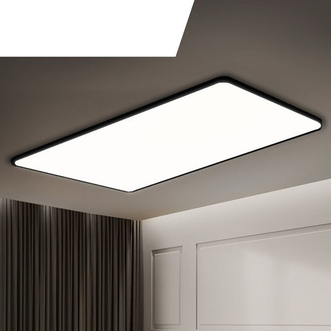 Ceiling Light Ultra-thin 5cm led ceiling down light black 45w