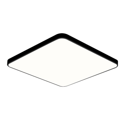Ultra-thin 5cm led ceiling down light black 60w