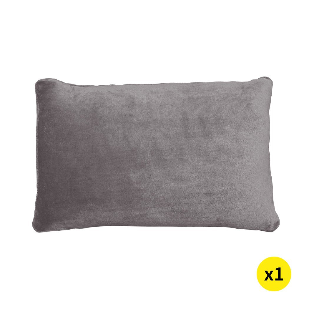 Bedding Sheet Ultrasoft Fitted Bed Sheet Silver Grey King Single
