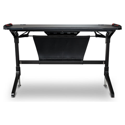 Unigamer RGB Gaming Desk in Red/Black