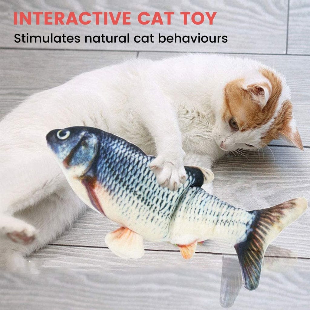 USB Electric Fish Toy Crucian Carp