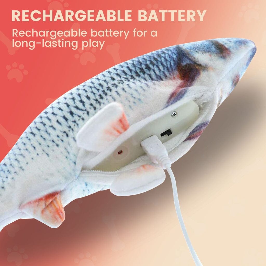 USB Electric Fish Toy Crucian Carp