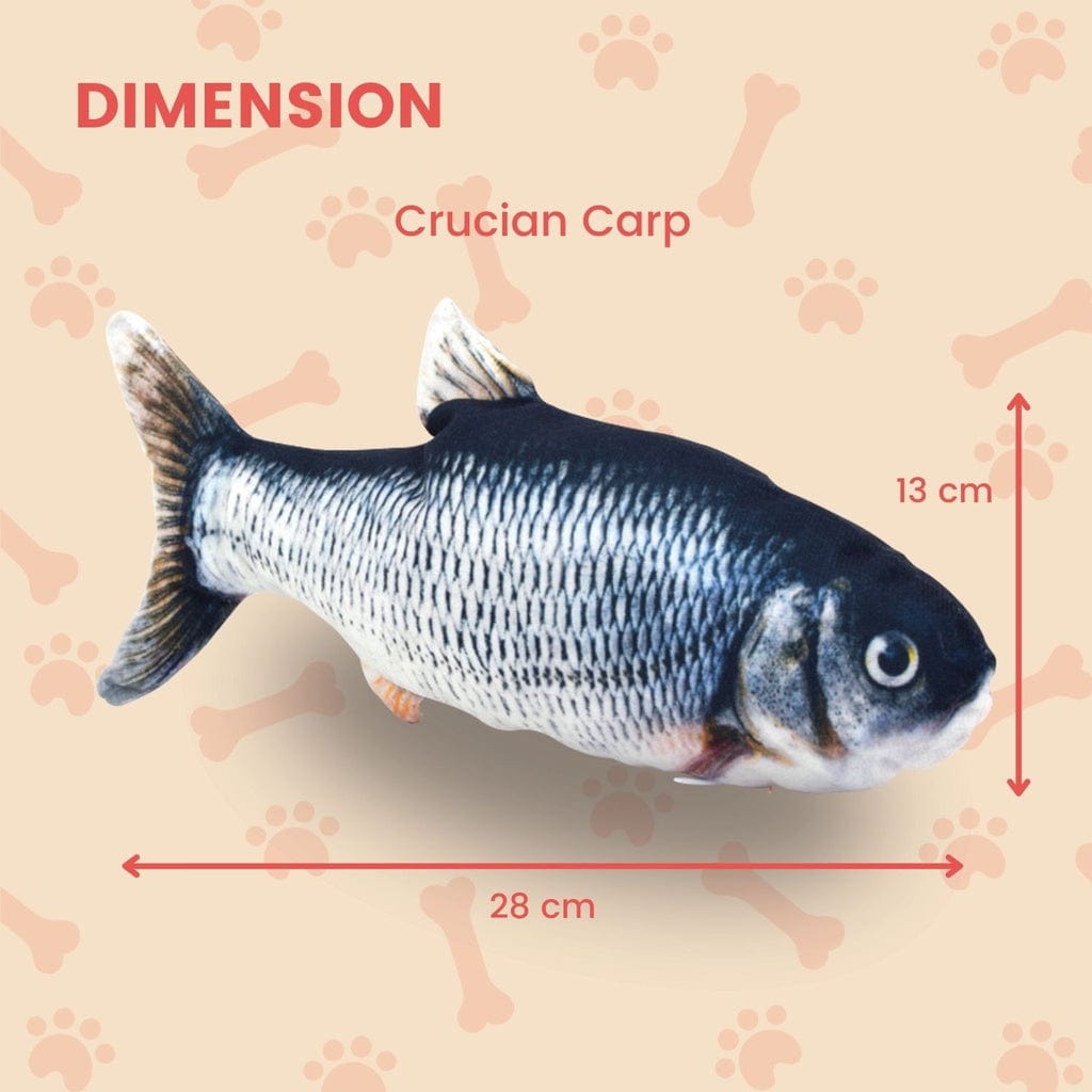 USB Electric Fish Toy Crucian Carp
