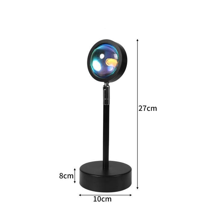 USB Sunset Projection Night Light Decor Sun