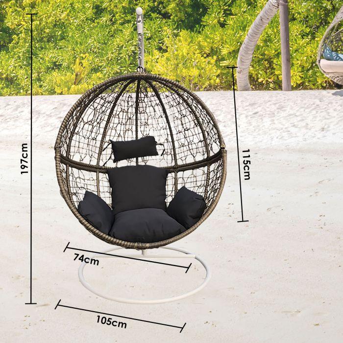 UV and waterproof Rocking Egg Chair