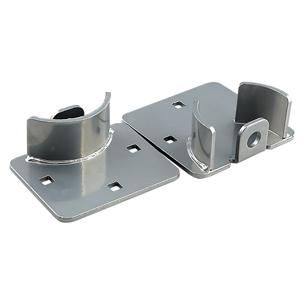 Van Door Lock With Brackets - Heavy Duty Security Vehicle Hasp Padlock