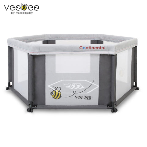 Veebee Continental 6 Sided Kids Play Yard Activity Enclosure