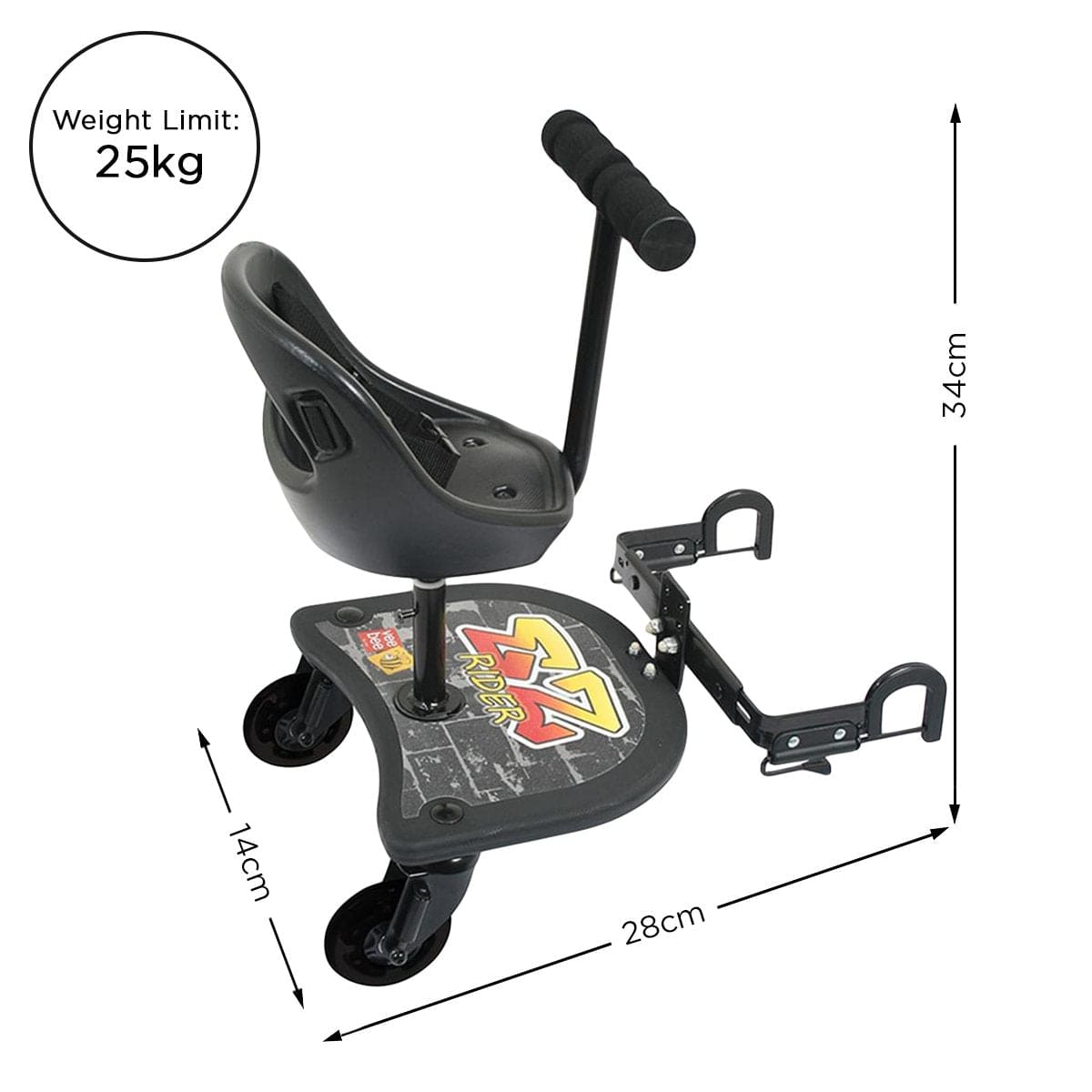 Veebee Ez Rider Stroller Board Connector