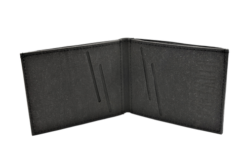 Vegan Wallet - Stone Black