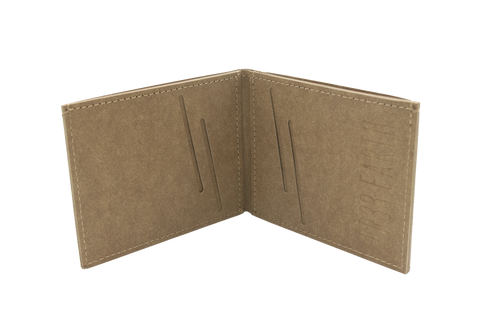 Vegan Wallet - Stone Brown