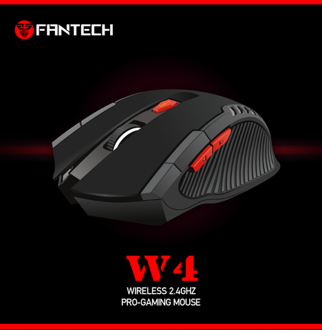electronics W4 Raigor Wireless Gaming Mouse Black