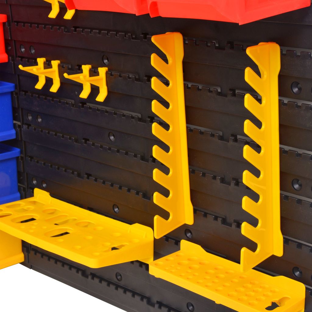 vidaxl25- Wall-Mountable Garage Tool Organiser