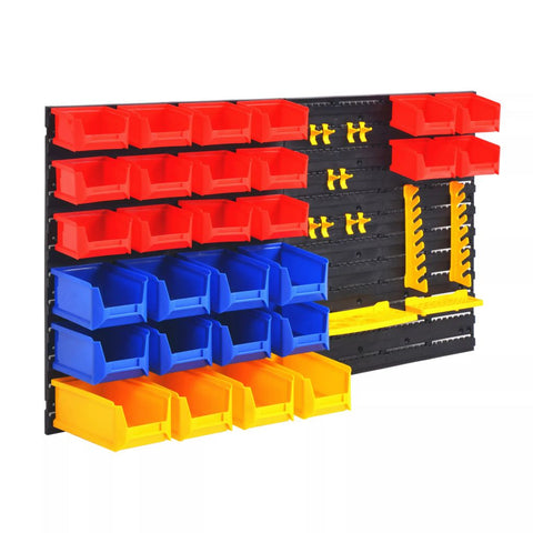 vidaxl25- Wall-Mountable Garage Tool Organiser