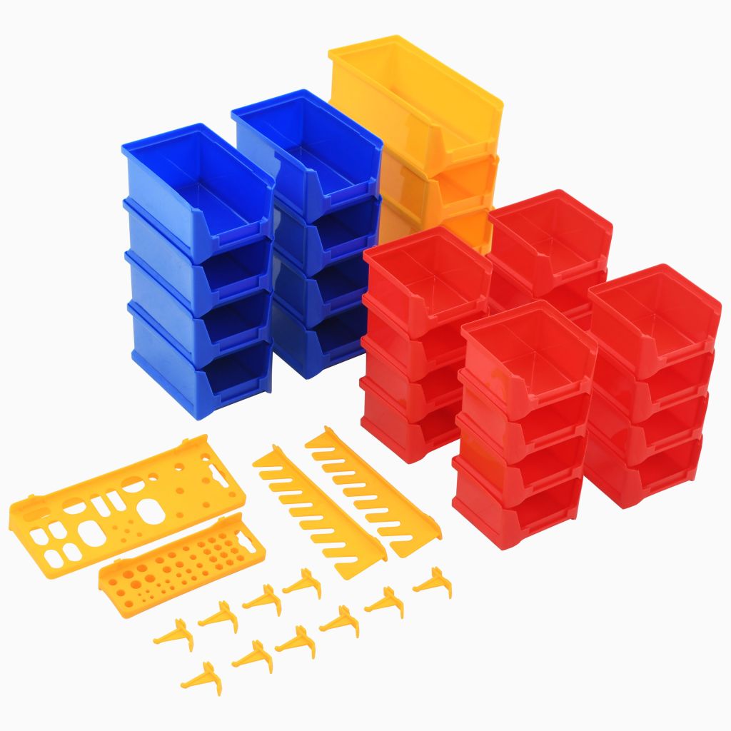 vidaxl25- Wall-Mountable Garage Tool Organiser