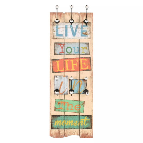 Wall-mounted Coat Rack with 6 Hooks LIVE LIFE