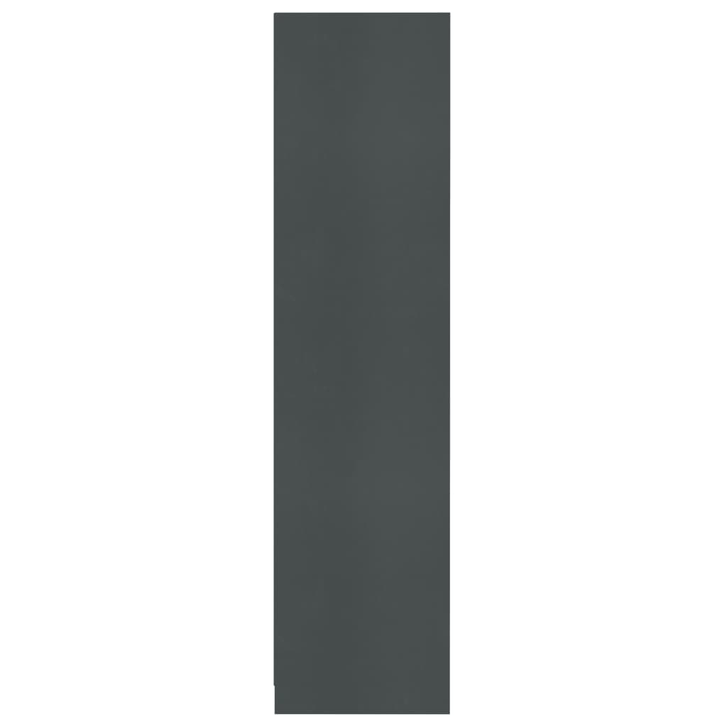 Wardrobe Grey 100x50x200 cm Chipboard