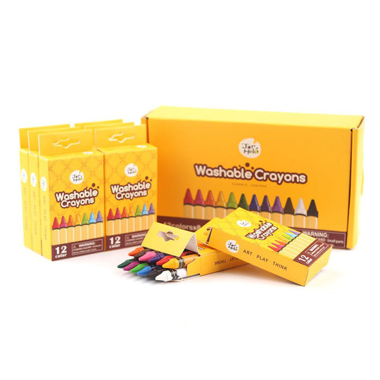 toys for infant Washable Crayons -Bulk Set 12-8 Packs