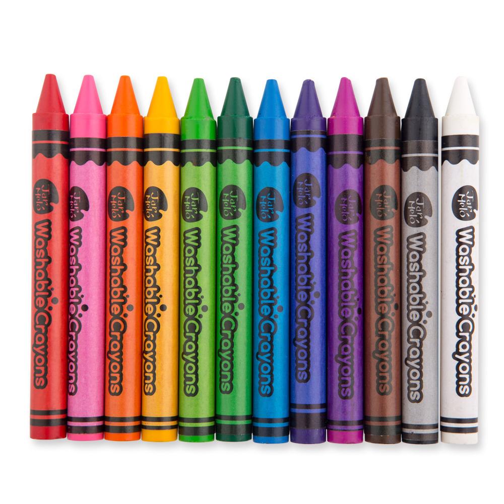 toys for infant Washable Crayons -Bulk Set 12-8 Packs